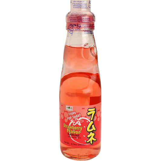 Mizuho Ramune Drink Strawberry