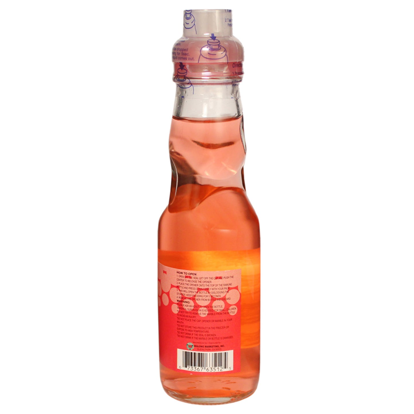 Mizuho Ramune Drink Strawberry